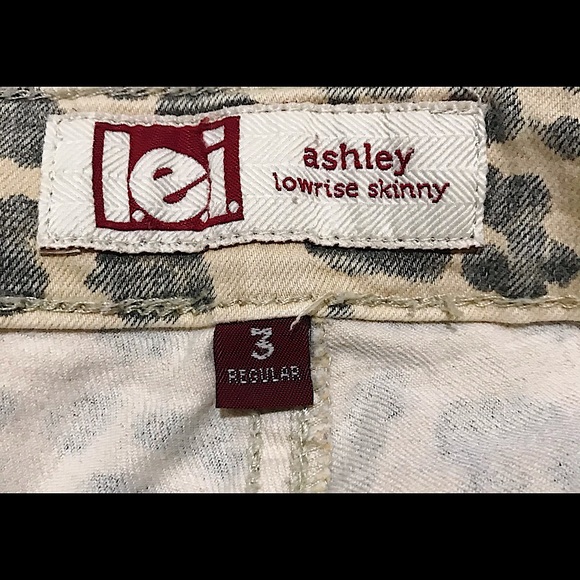 🆕🖤VERY CUTE LEOPARD PRINT LEI JEGGINGS NWOT🖤🖤 - Picture 8 of 9